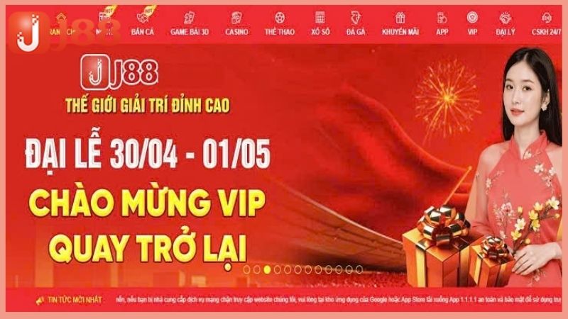 Một số lưu ý quan trọng khi đăng nhập J88