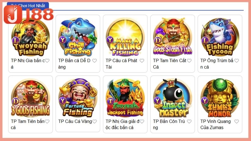 Một số tựa game bắn cá siêu hot không thể bỏ lỡ